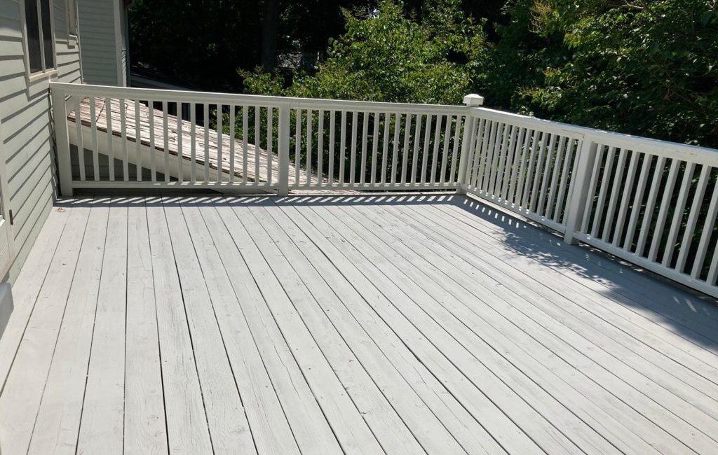 deck staining and sealing