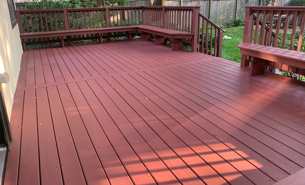 solid color water based stain