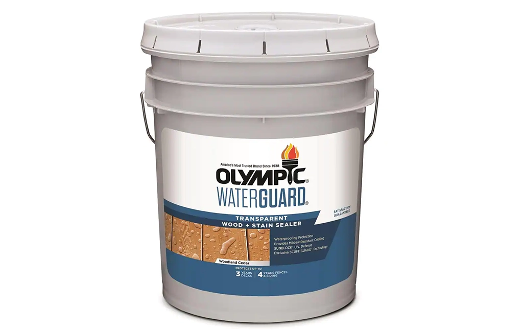 clear seal for decks olympic