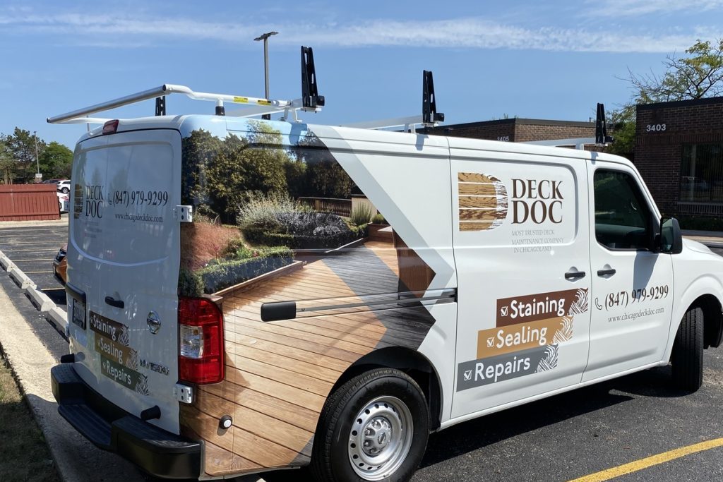 Deck Staining Company in Chicago